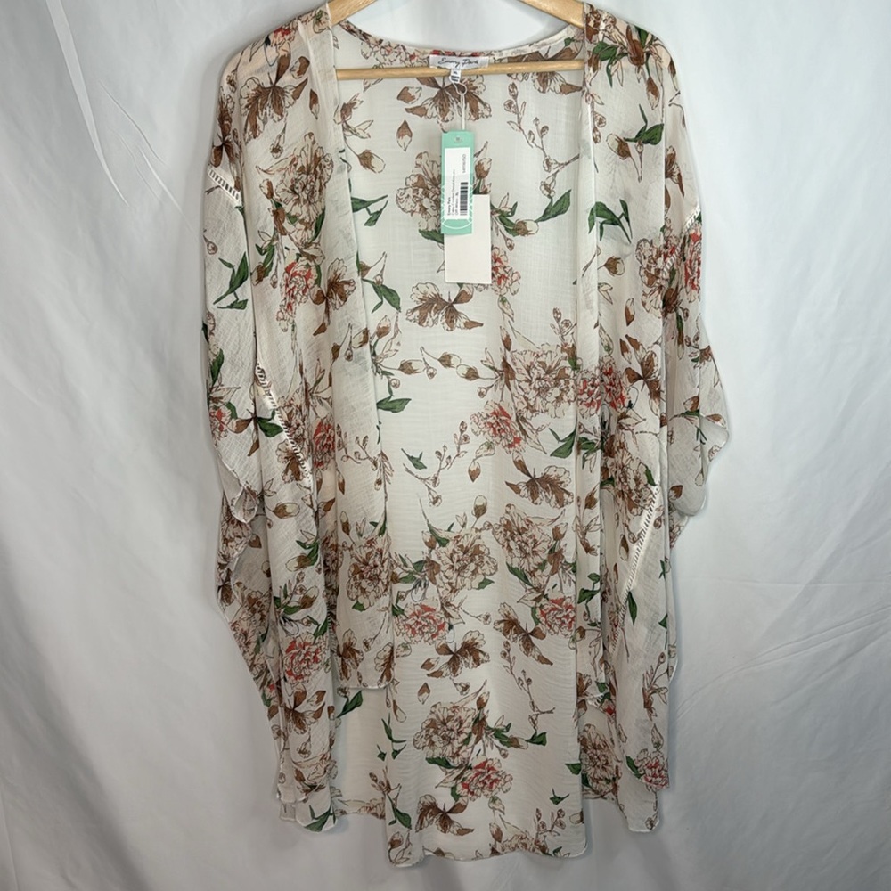 Crochet detail Kimono